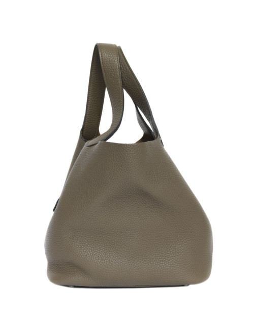 Sac Picotin HERMES Taurillon étoupe