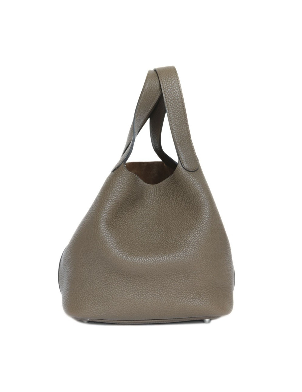 Sac Picotin HERMES Taurillon étoupe