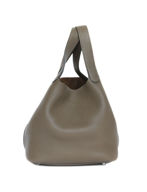 Sac Picotin HERMES Taurillon étoupe