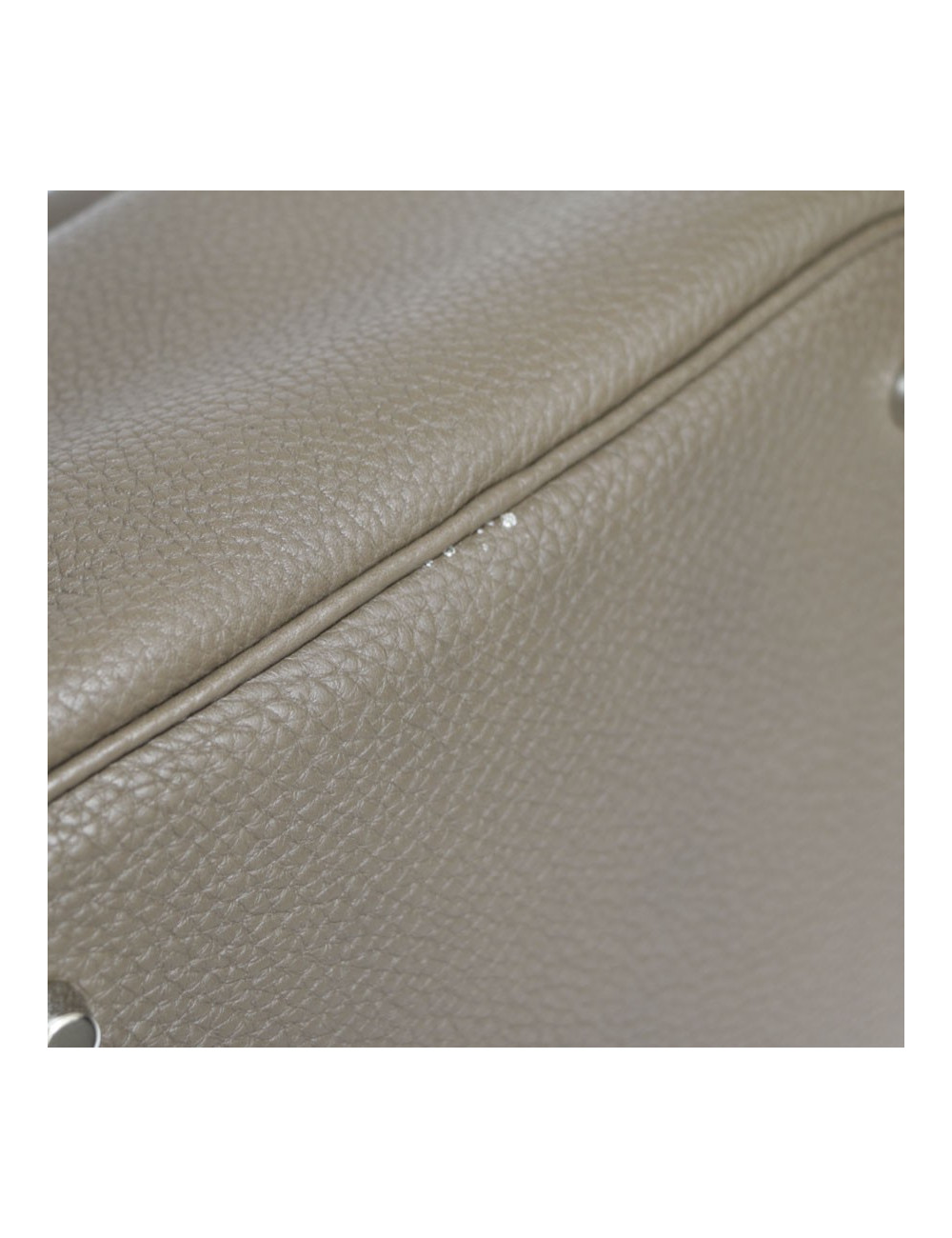 Sac Picotin HERMES Taurillon étoupe