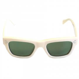 CELINE sunglasses ivory plastic