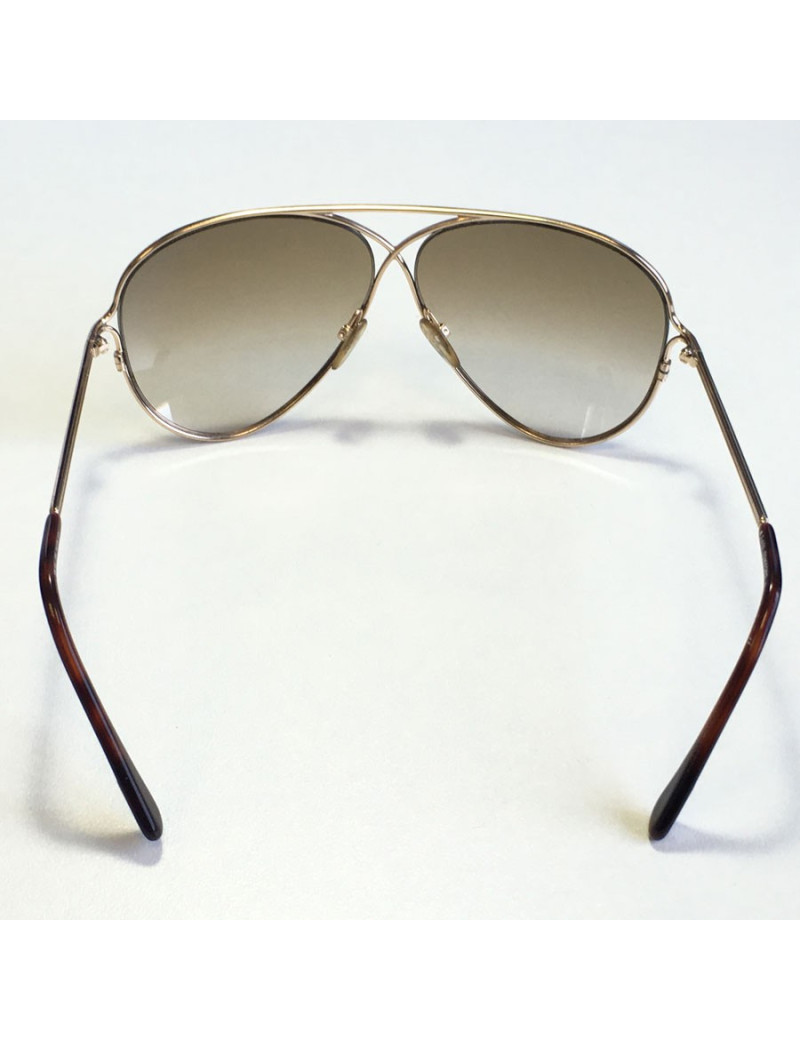 Sunglasses TOM FORD Golden and brown glasses