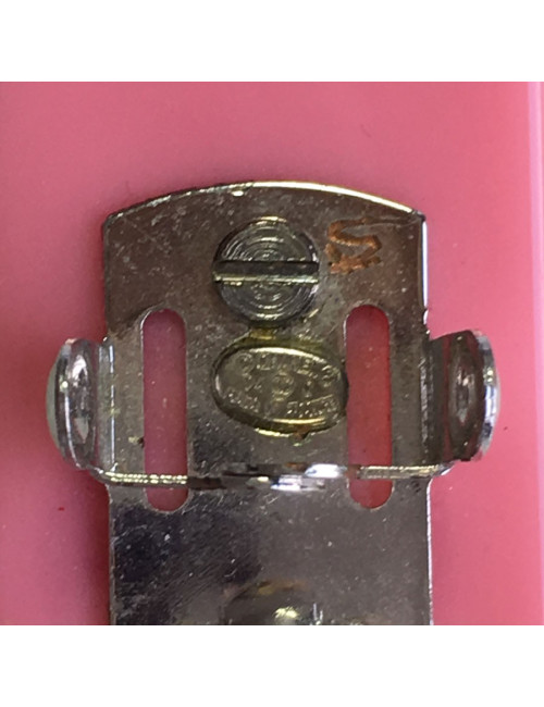 Pink at CHANEL plastic hair Barrette