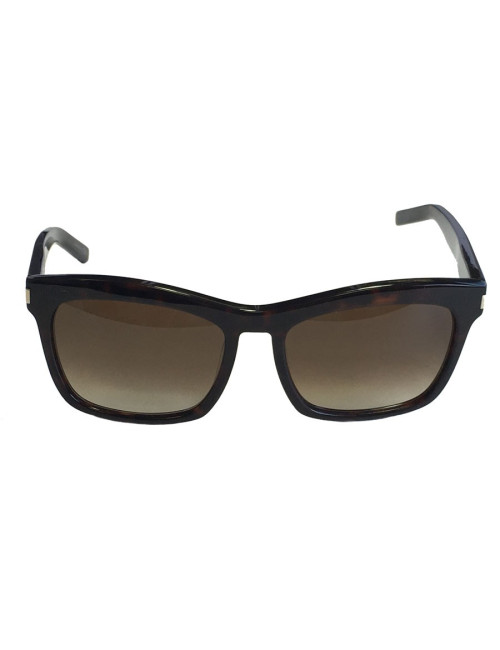 Lunettes de soleil SAINT LAURENT Homme en plastique marron