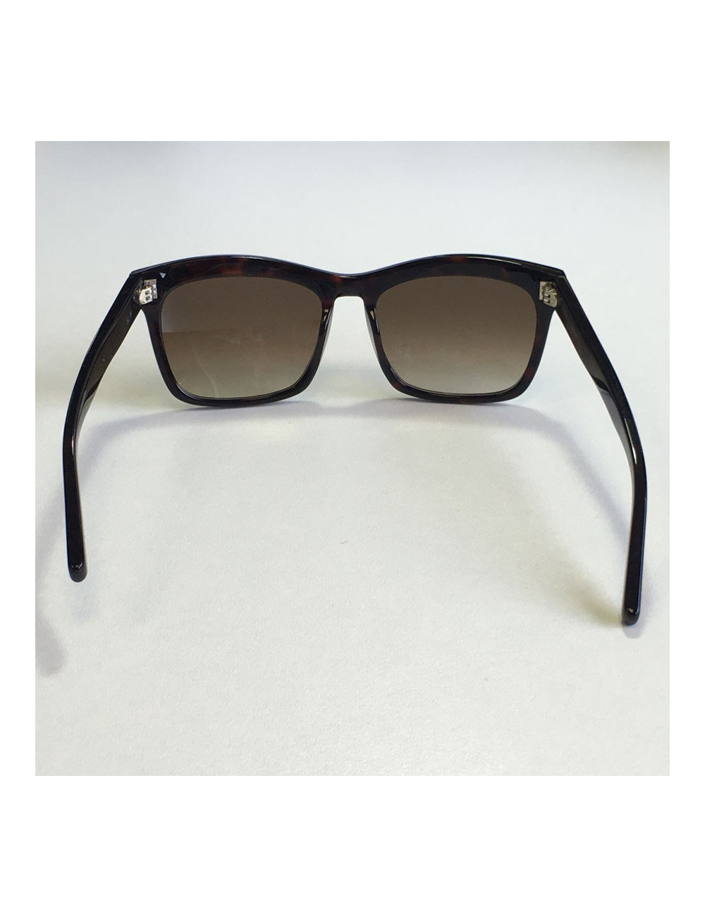 Lunettes de soleil SAINT LAURENT Homme en plastique marron