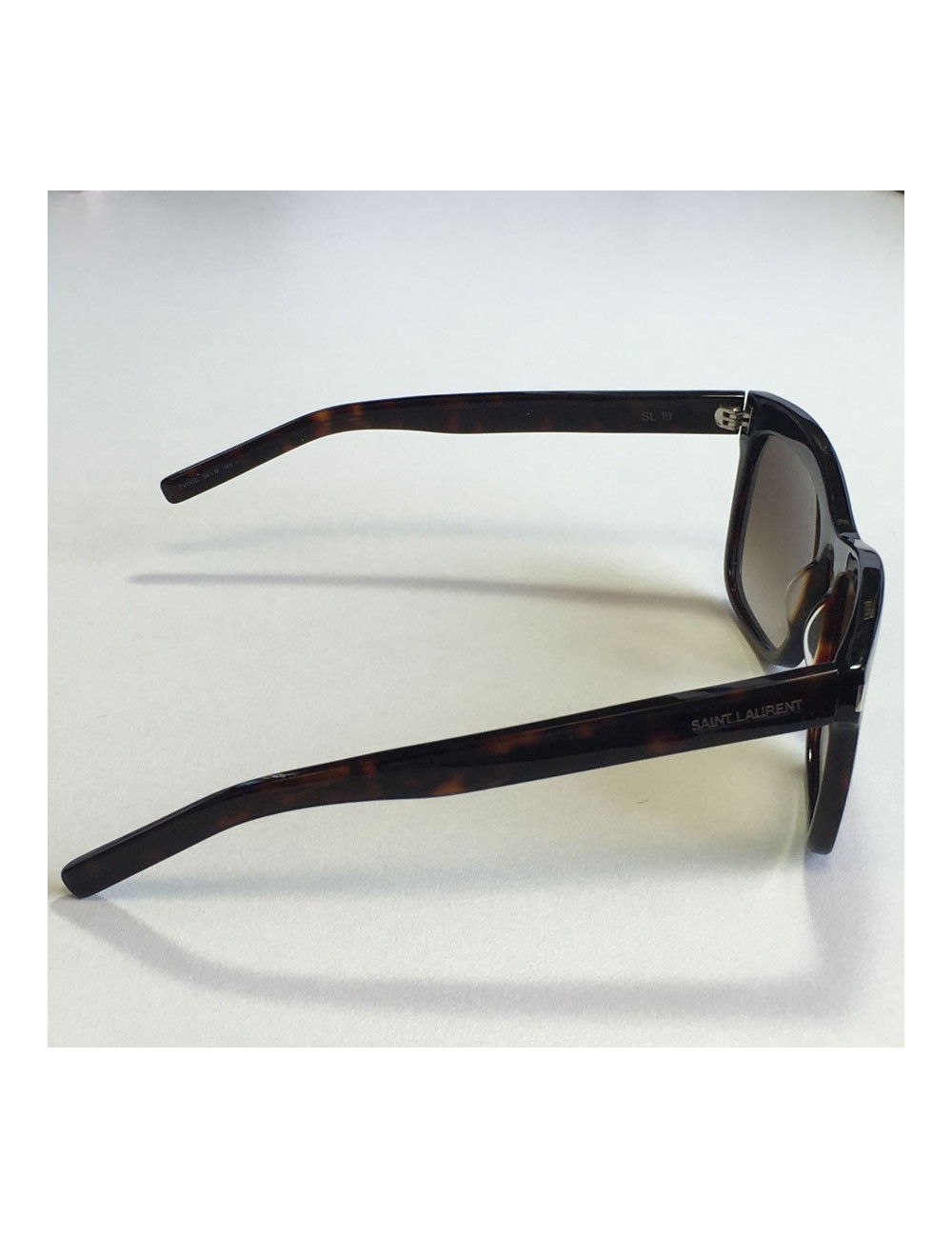 Lunettes de soleil SAINT LAURENT Homme en plastique marron
