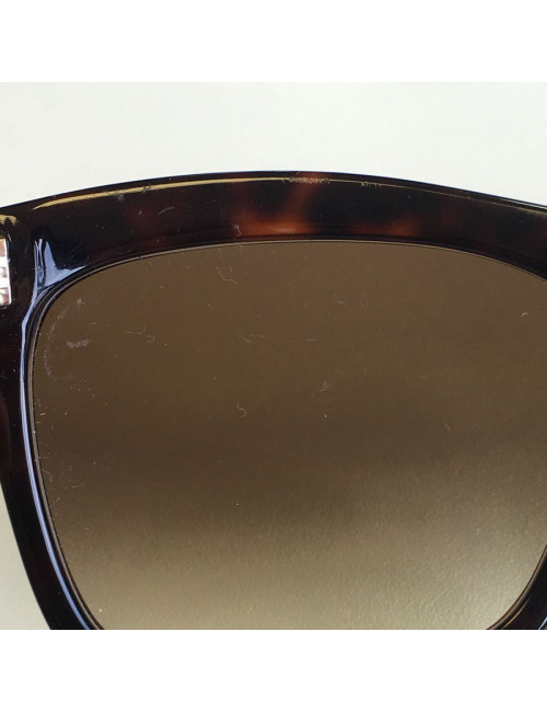 Lunettes de soleil SAINT LAURENT Homme en plastique marron