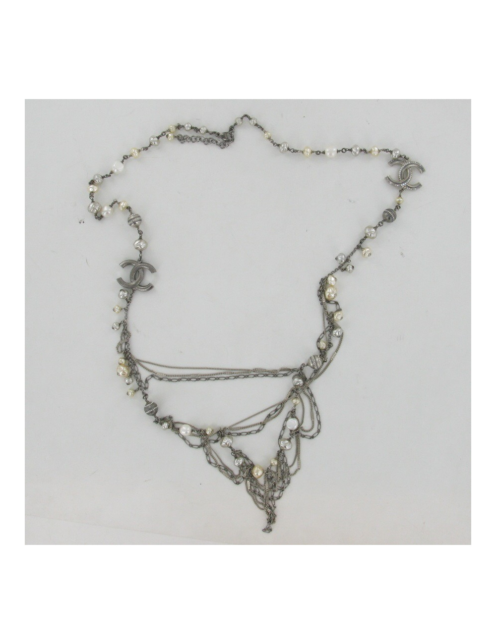 Sautoir perles CHANEL