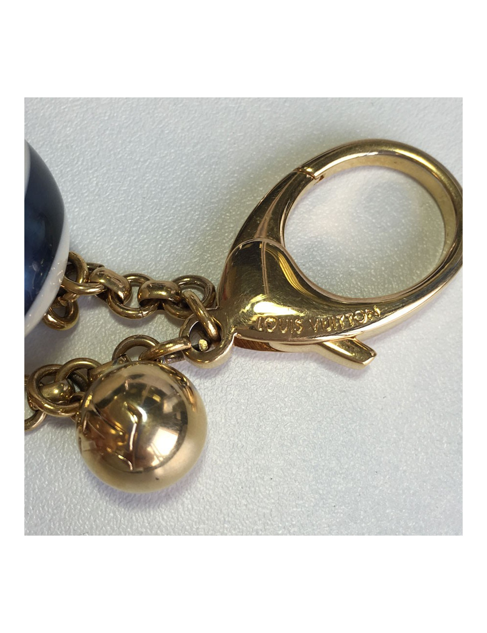 Jewel of bag LOUIS VUITTON 3 gold metal spheres