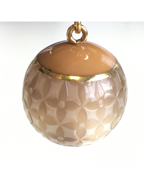 Jewel of bag LOUIS VUITTON 3 gold metal spheres
