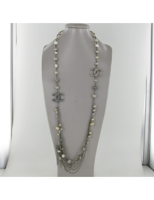 Sautoir perles CHANEL