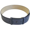  ALAÏA belt in dark gray leather size 75 FR