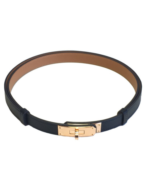 Ceinture Kelly HERMES en cuir taille