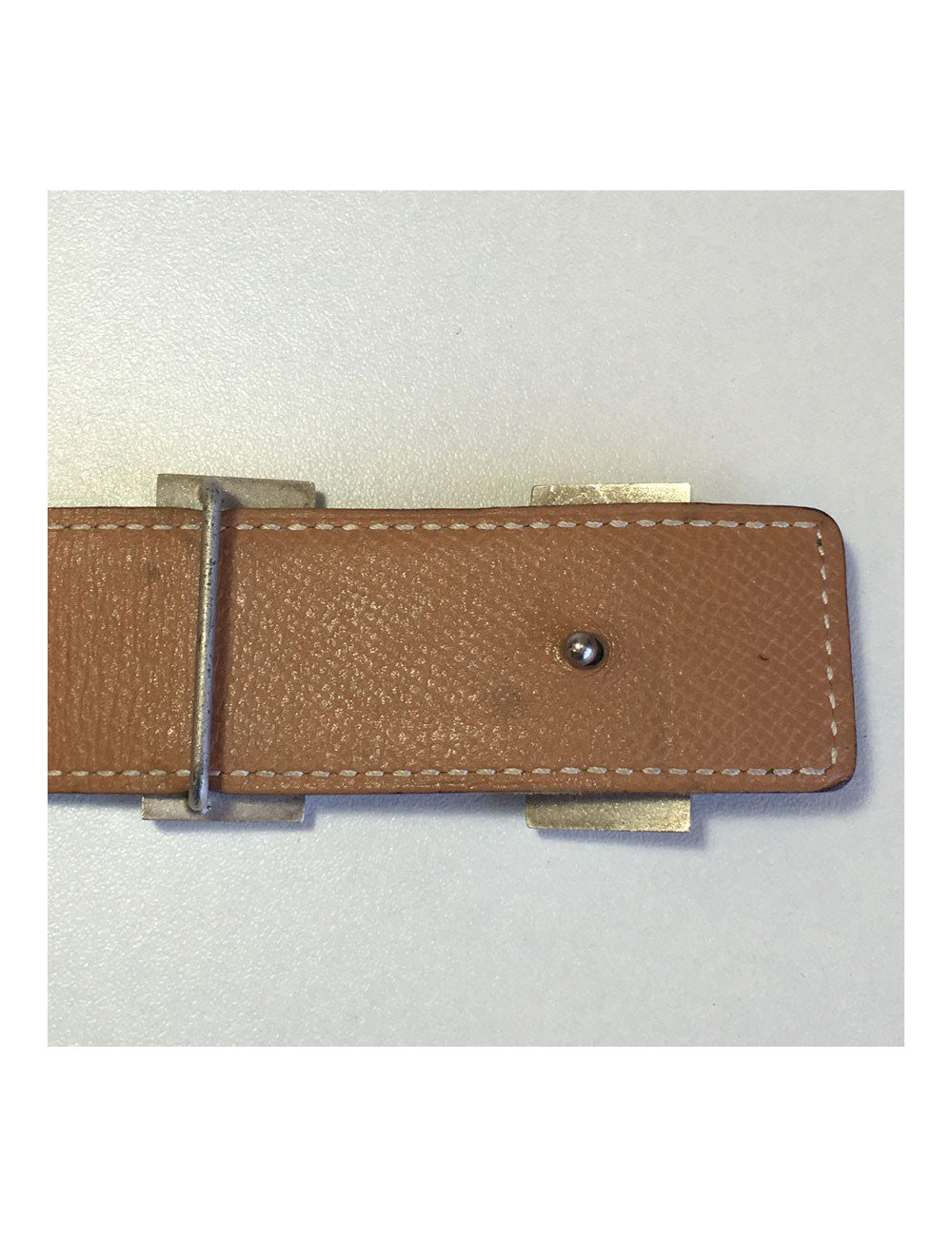 Ceinture H HERMES T 76 réversible