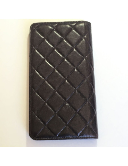 Door agenda CHANEL Brown quilted leather