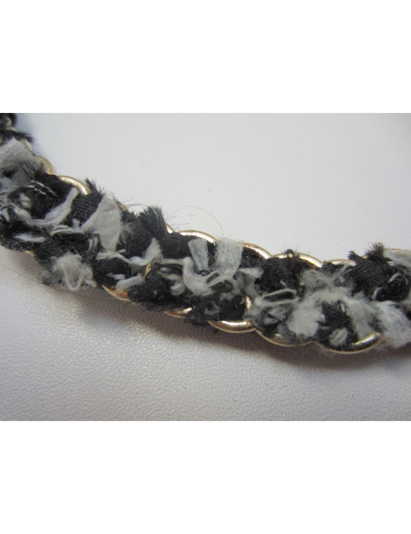 Serre-tête tweed CHANEL