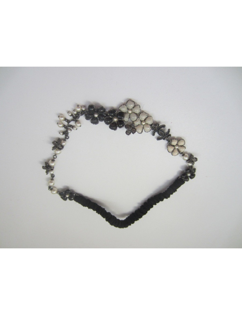 Serre-tête pâte de verre fait main CHANEL