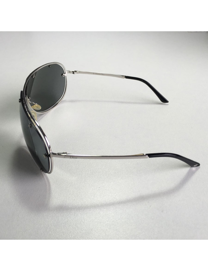 Lunettes de soleil DIOR en métal argenté
