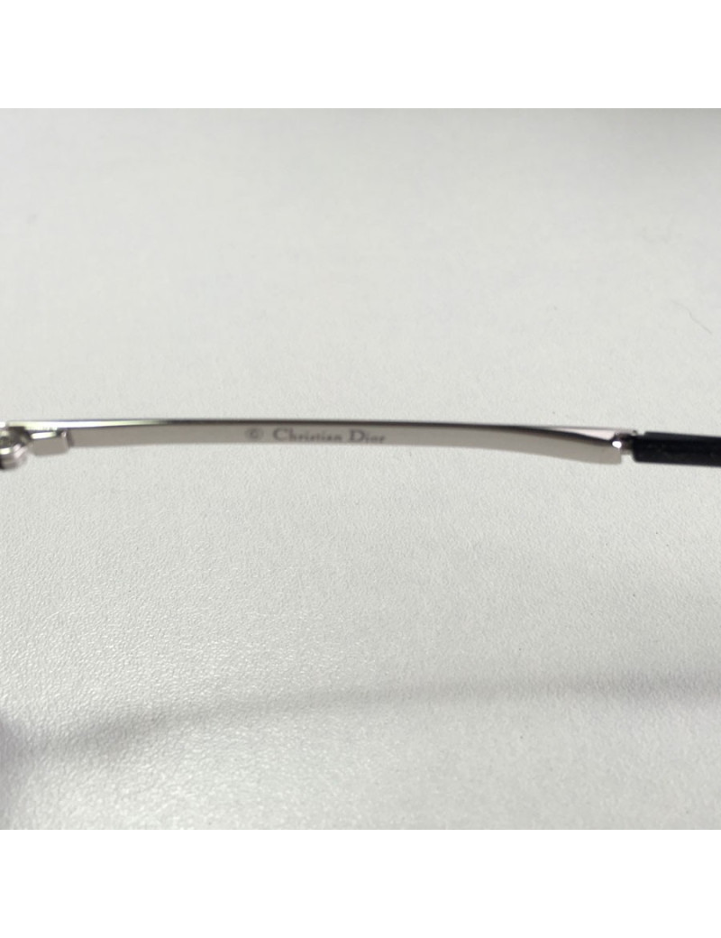 Lunettes de soleil DIOR en métal argenté