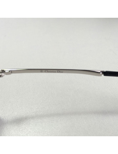 Lunettes de soleil DIOR en métal argenté