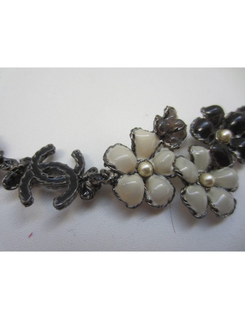 Serre-tête pâte de verre fait main CHANEL