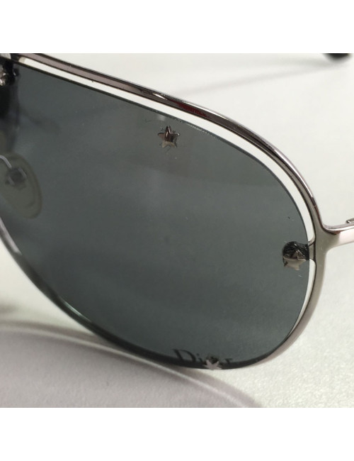 DIOR sunglasses silver metal