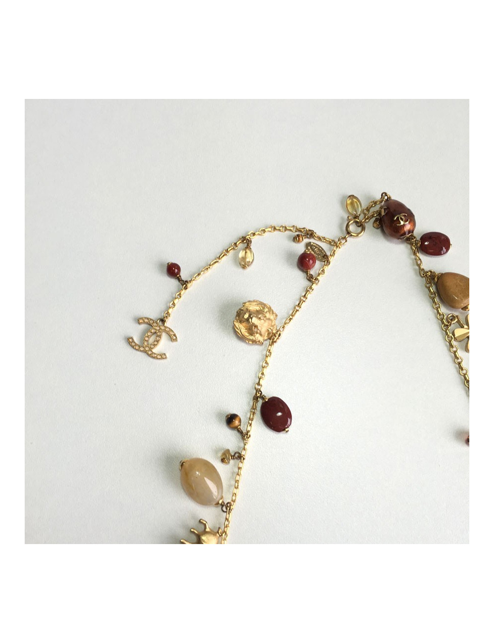 Ceinture sautoir CHANEL  symboles