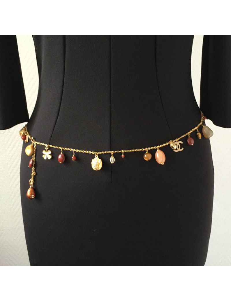 Ceinture sautoir CHANEL  symboles