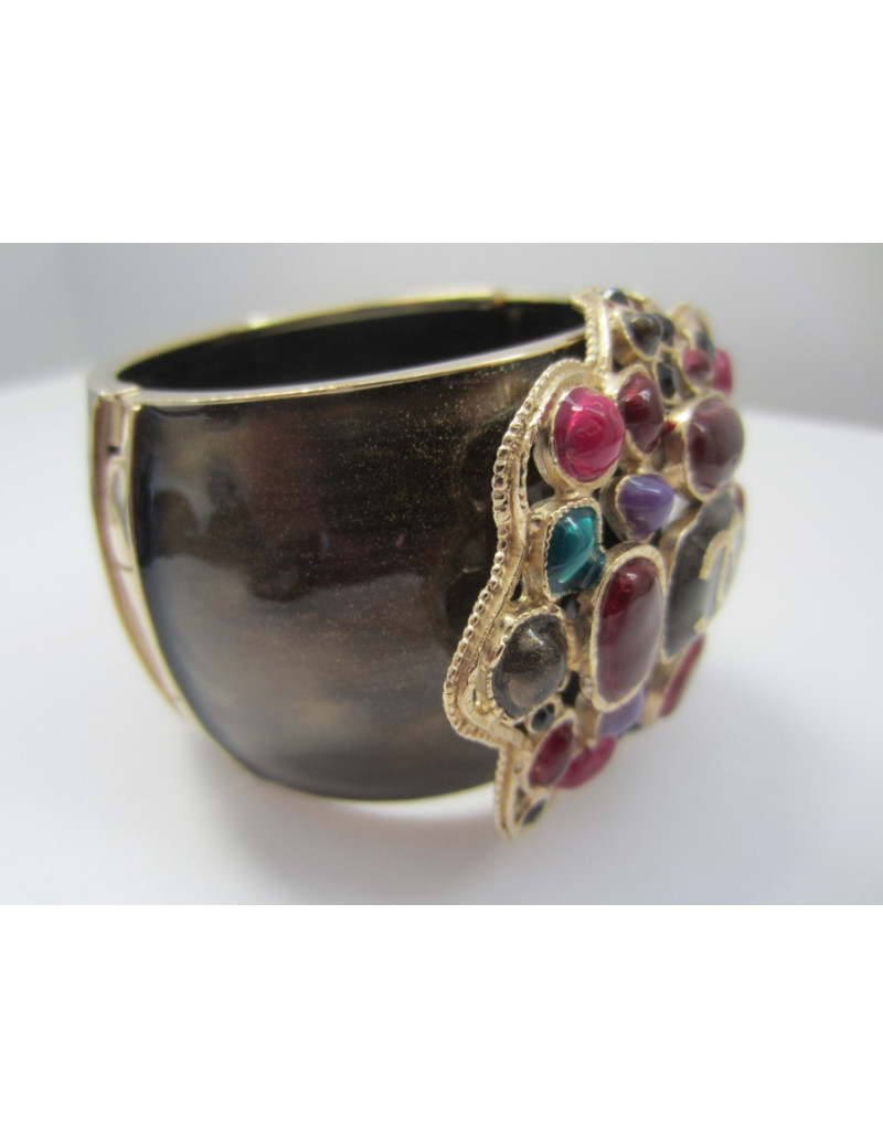  Manchette Couture en pâte de verre CHANEL