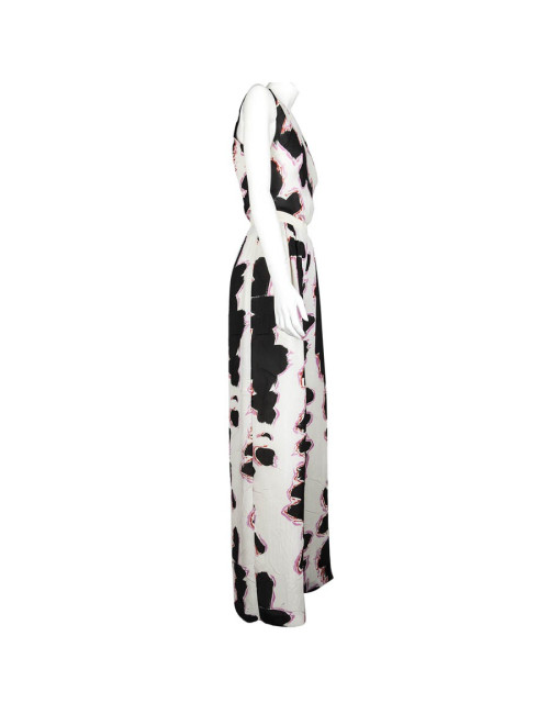 Ensemble CHANEL pantalon et top en soie