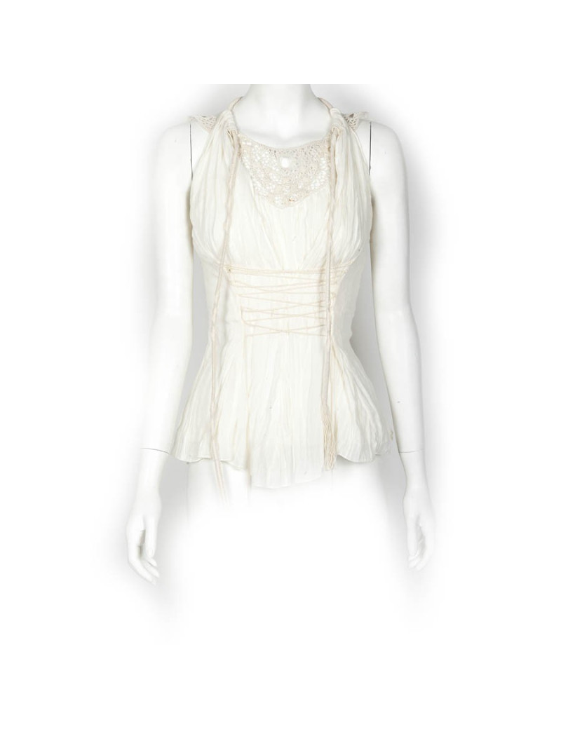 Top GIVENCHY blanc cassé