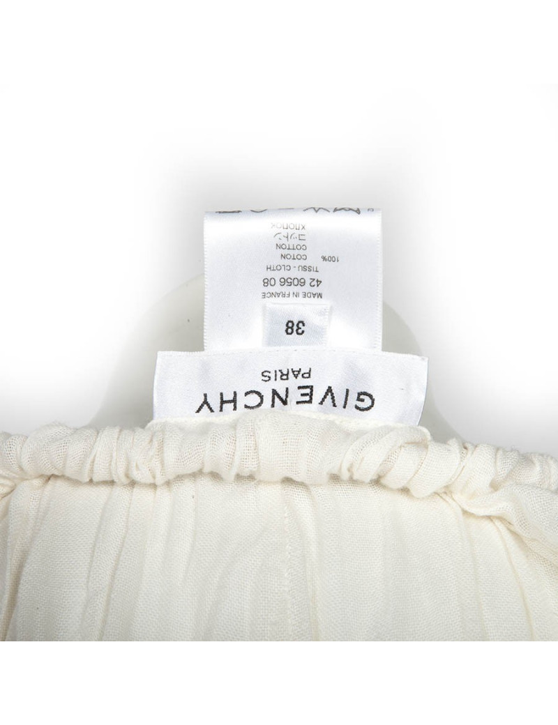 Top GIVENCHY blanc cassé