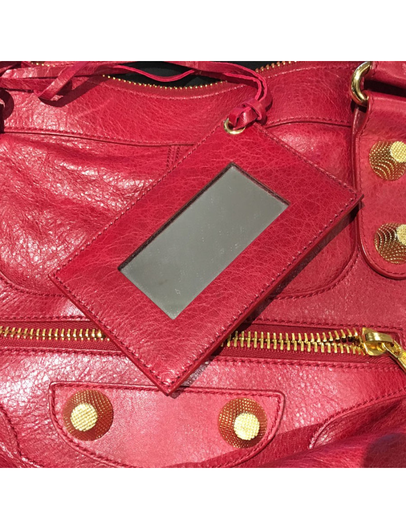 Bag "Classic Weekender" BALENCIAGA raspberry