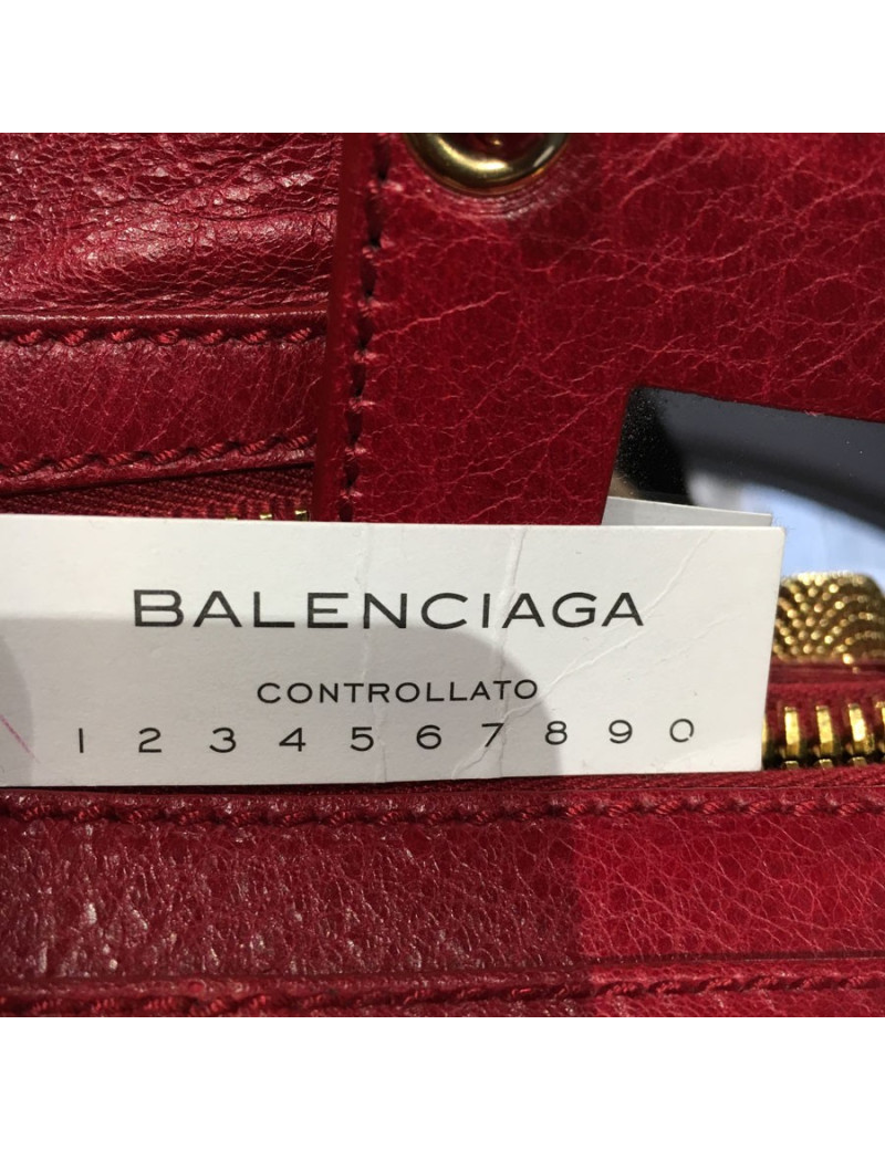 Bag "Classic Weekender" BALENCIAGA raspberry