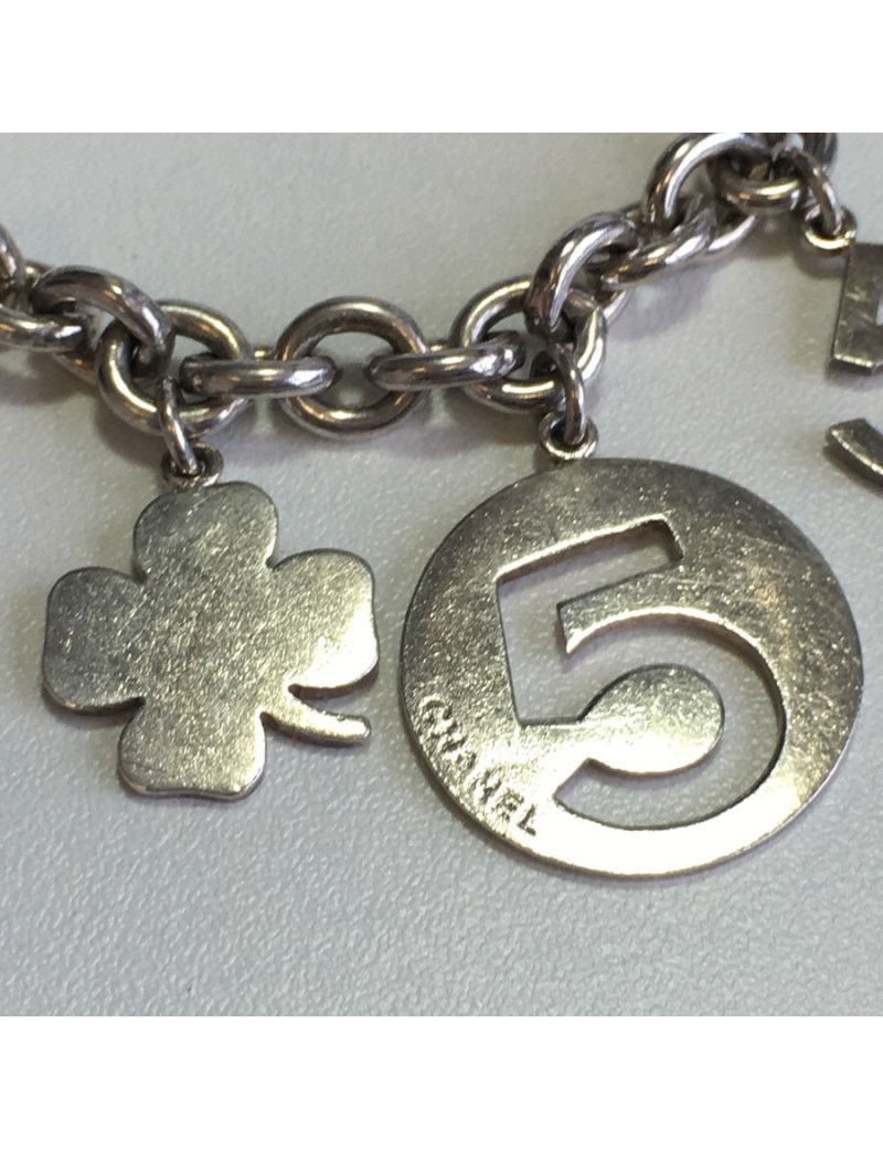 Symbols CHANEL silver bracelet