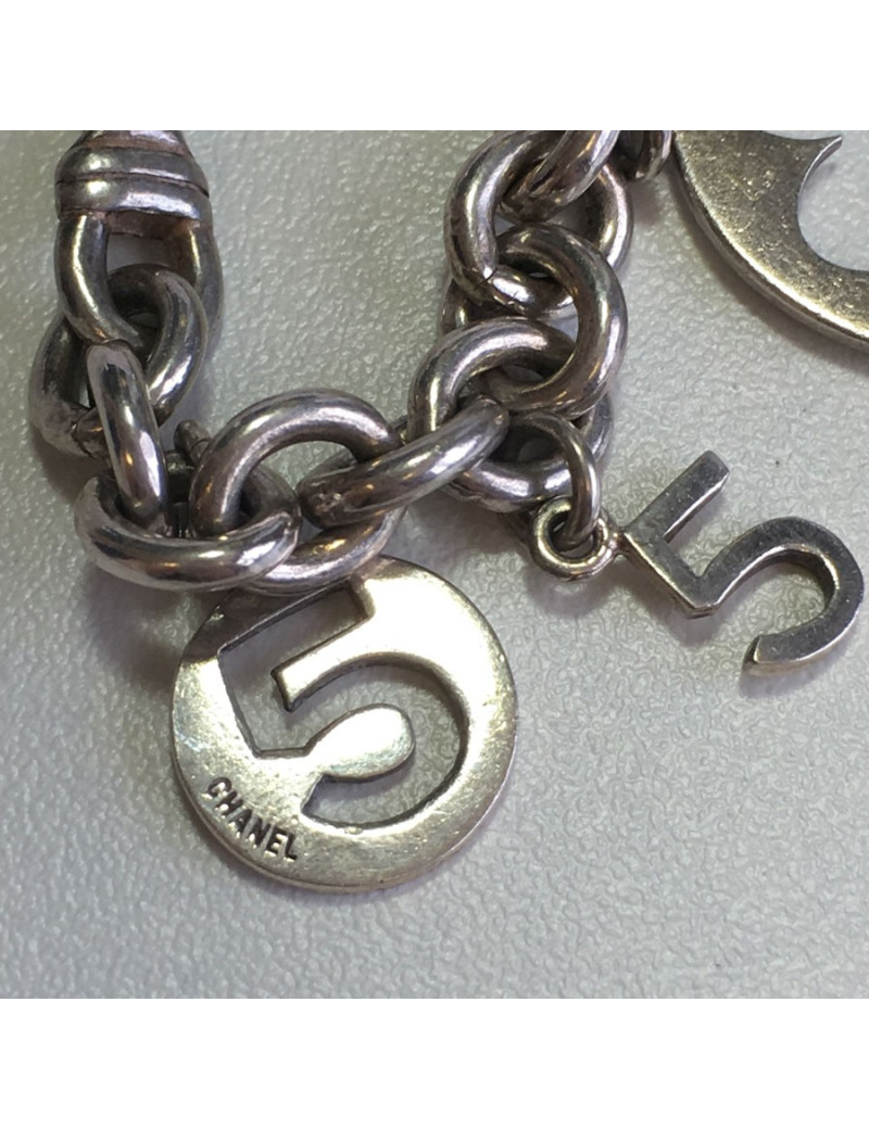 Symbols CHANEL silver bracelet