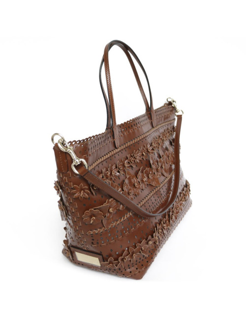 Cabas VALENTINO Garavani cuir fleurs