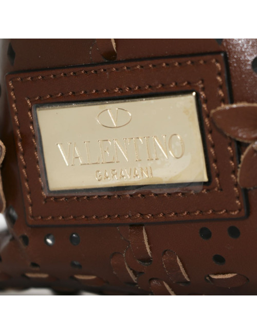 Cabas VALENTINO Garavani cuir fleurs