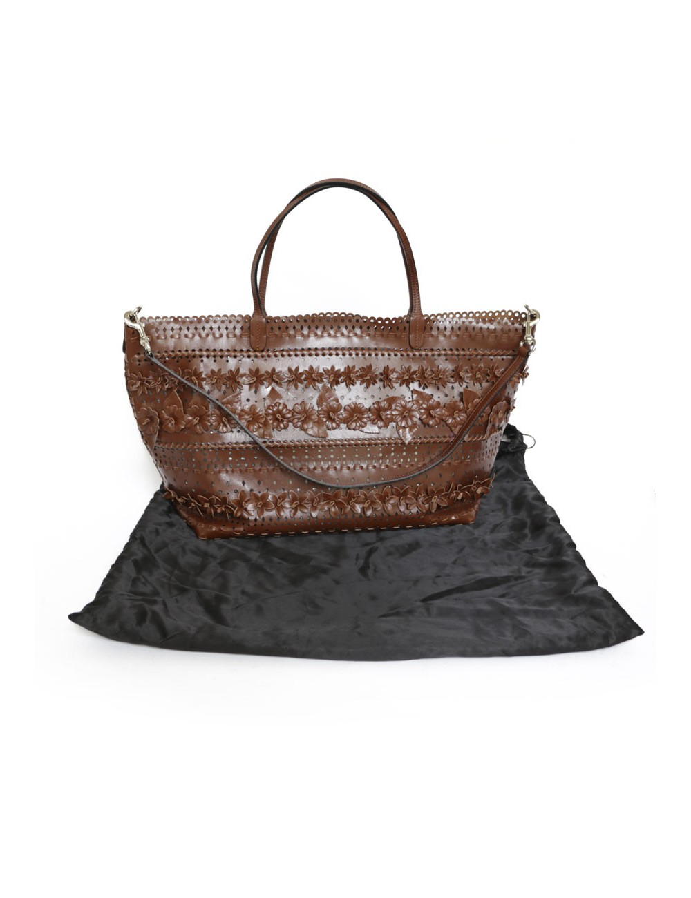 Cabas VALENTINO Garavani cuir fleurs