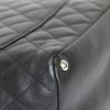 "Cambon" black quilted leather CHANEL bag