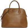 HERMES 'Bolide' 35 bag in Ardennes gold cow leather
