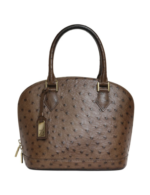 Sac Alma BB LOUIS VUITTON autruche