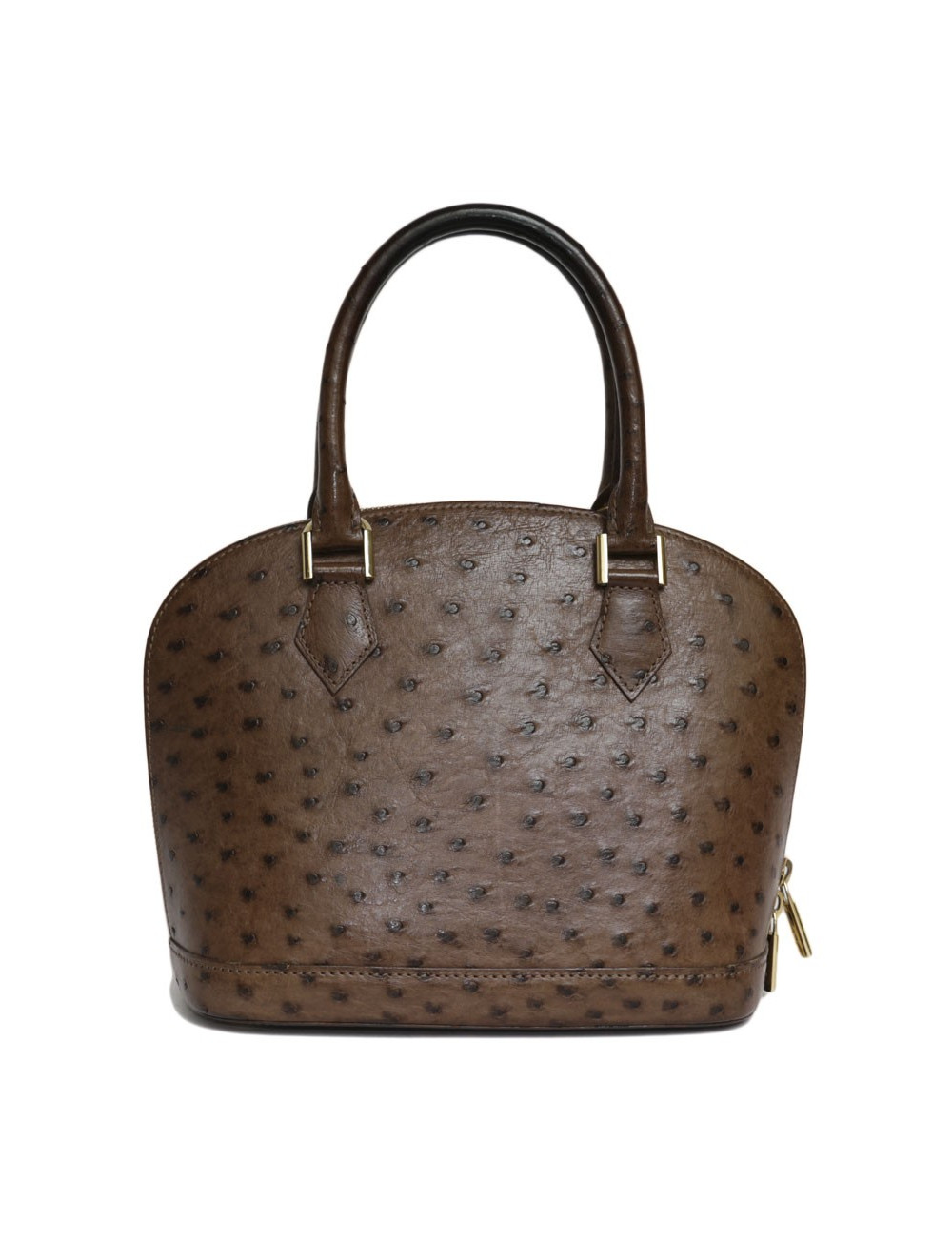 Alma BB LOUIS VUITTON ostrich bag