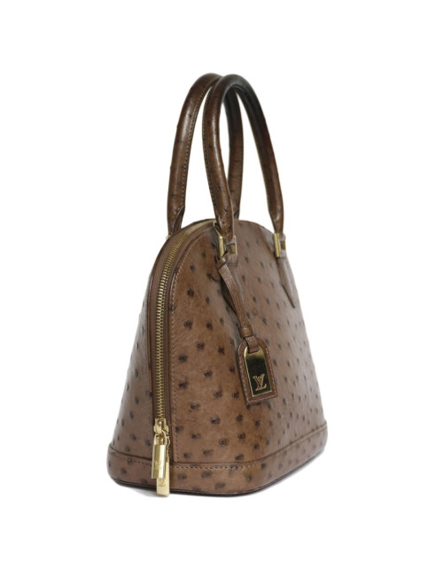Sac Alma BB LOUIS VUITTON autruche