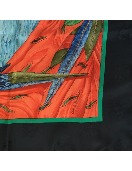 Square HERMES "Christophe Colomb discovers America" Silk