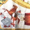 Carré HERMÈS "1821 - les cavaliers Ottomans" en soie multicolore