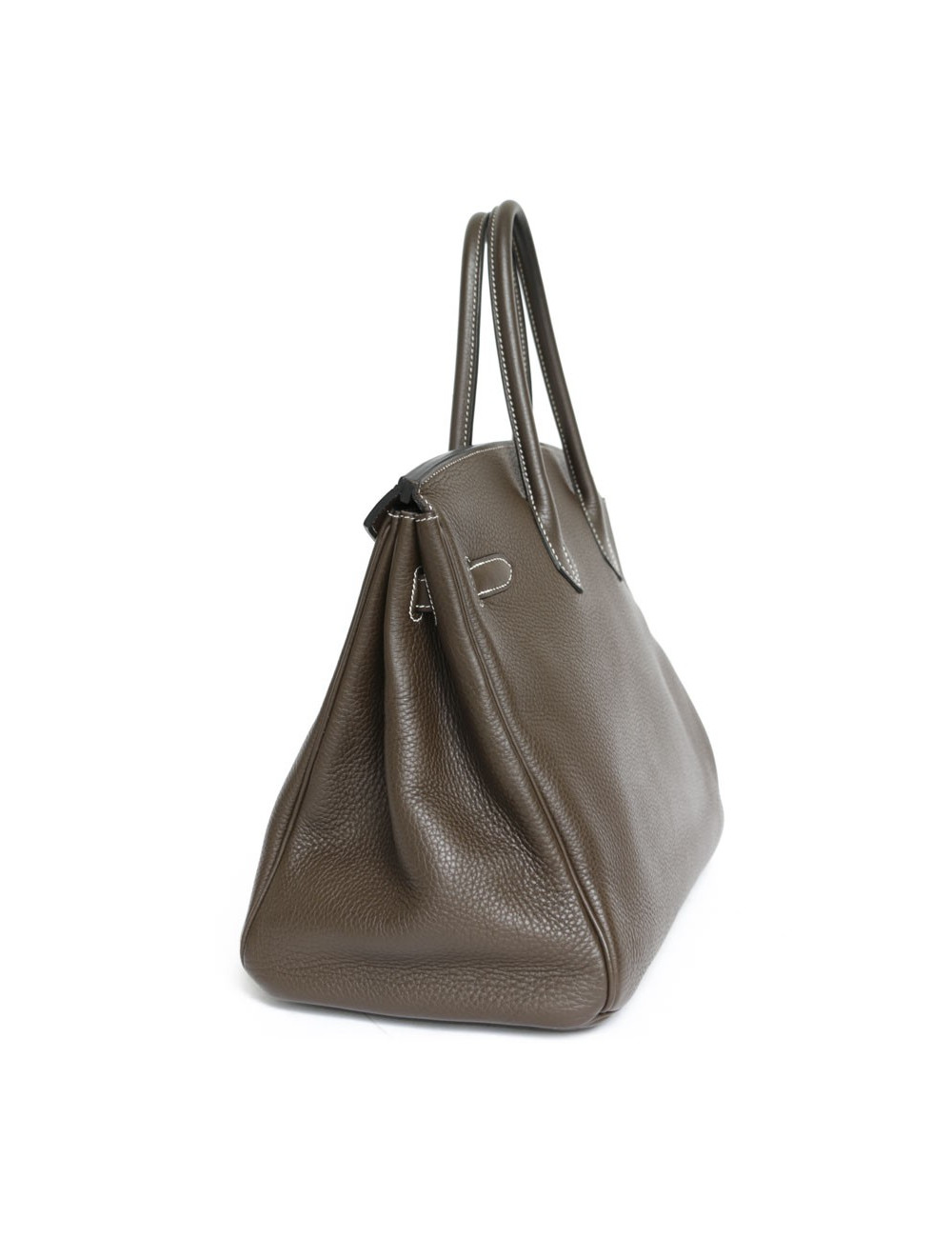 Birkin 35 HERMES cuir togo chocolat