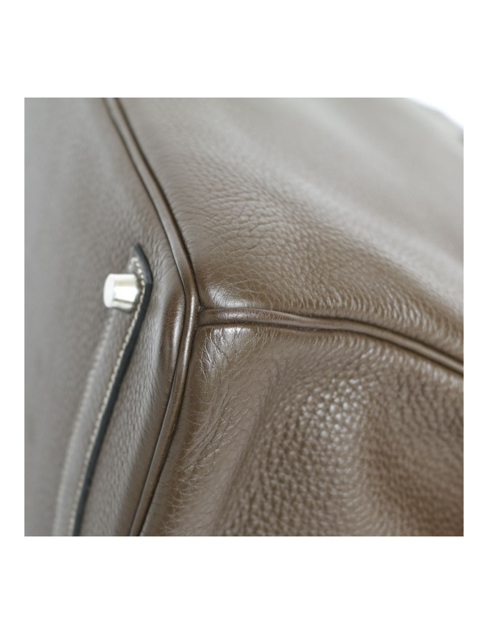 Birkin 35 HERMES cuir togo chocolat