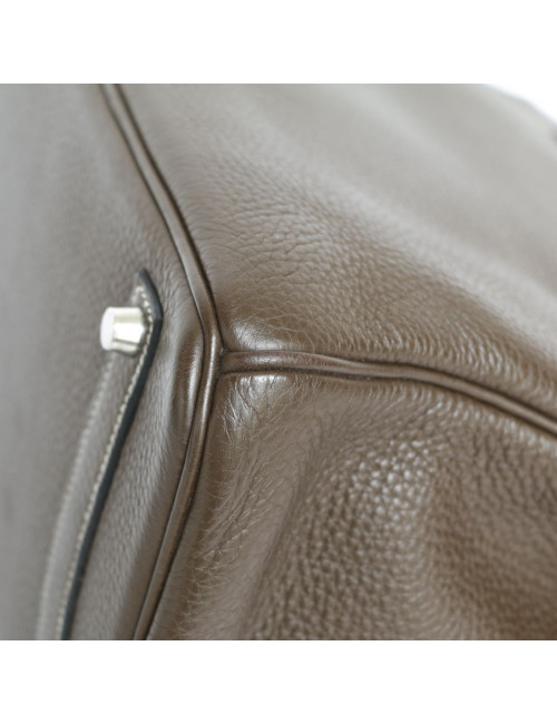 Birkin 35 HERMES cuir taurillon clémence cacao