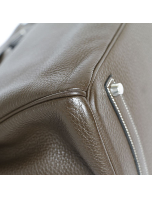 Birkin 35 HERMES cuir taurillon clémence cacao